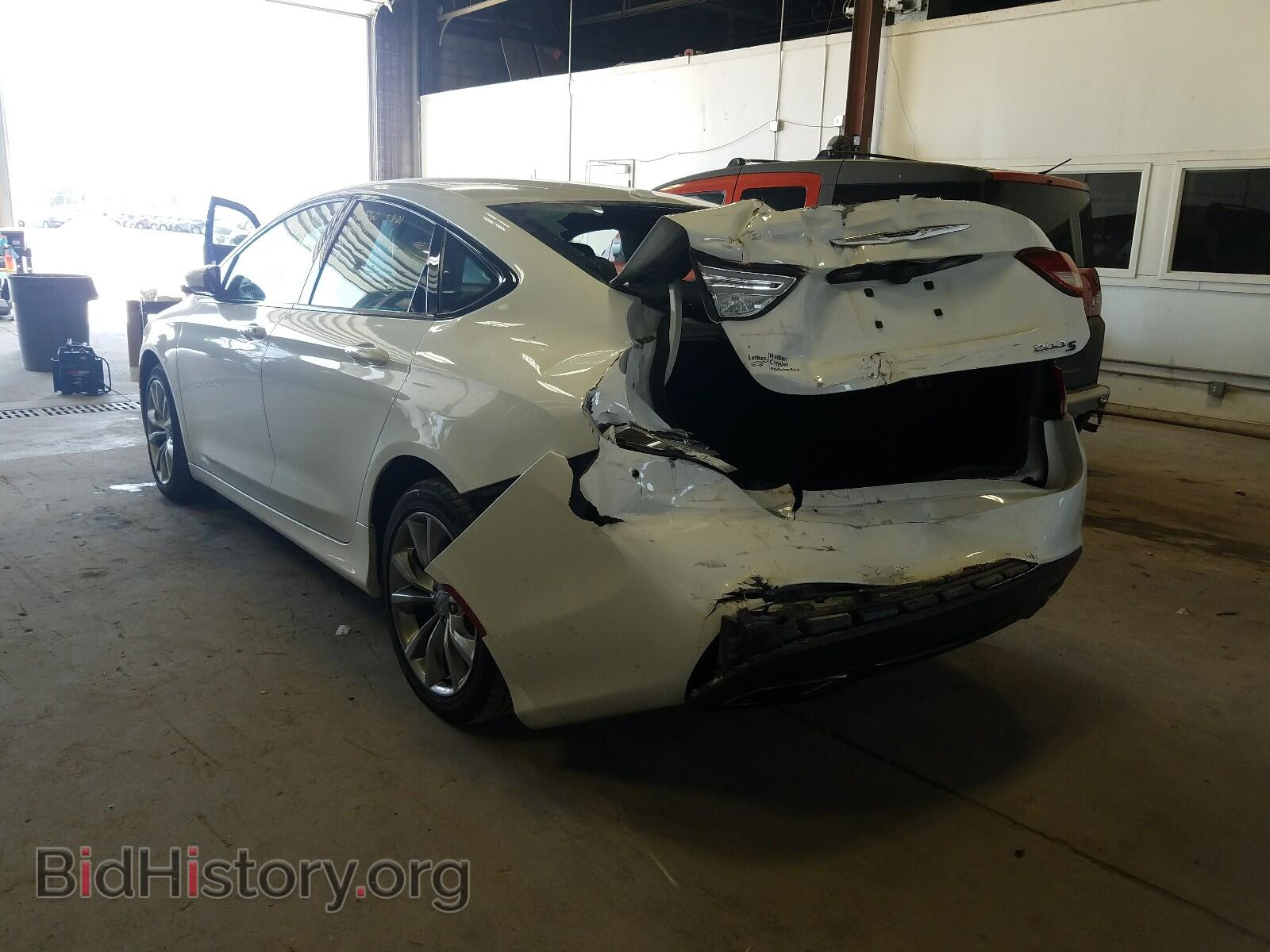2015 CHRYSLER 200 - VIN: 1C3CCCBBXFN534871 - Фото 3