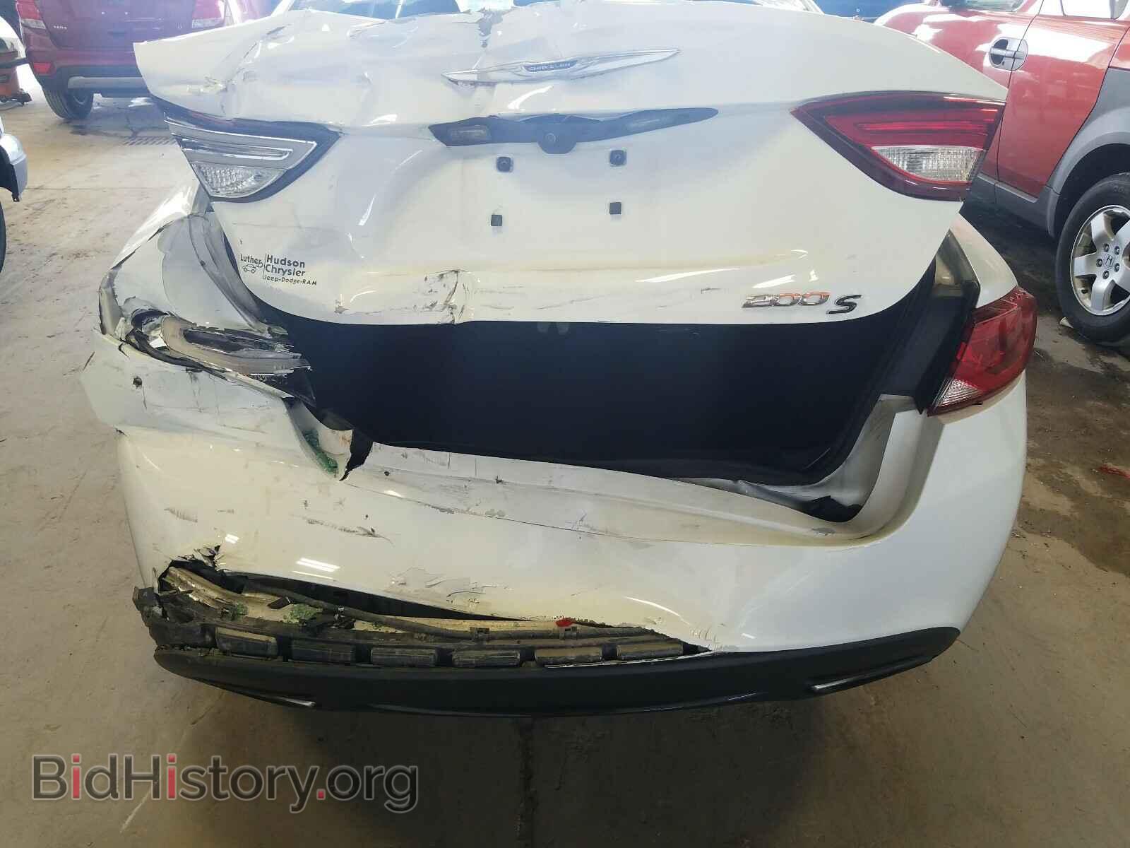 2015 CHRYSLER 200 - VIN: 1C3CCCBBXFN534871 - Фото 9