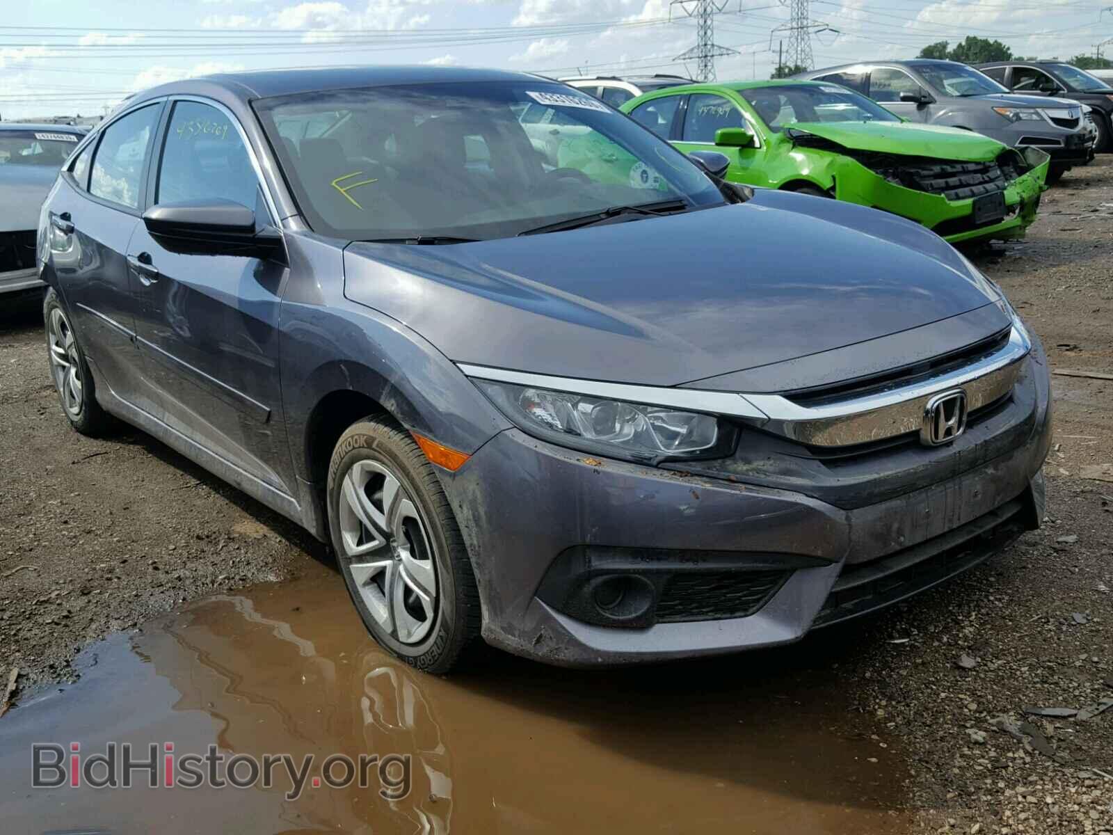 Photo 19XFC2F69GE056366 - HONDA CIVIC LX 2016