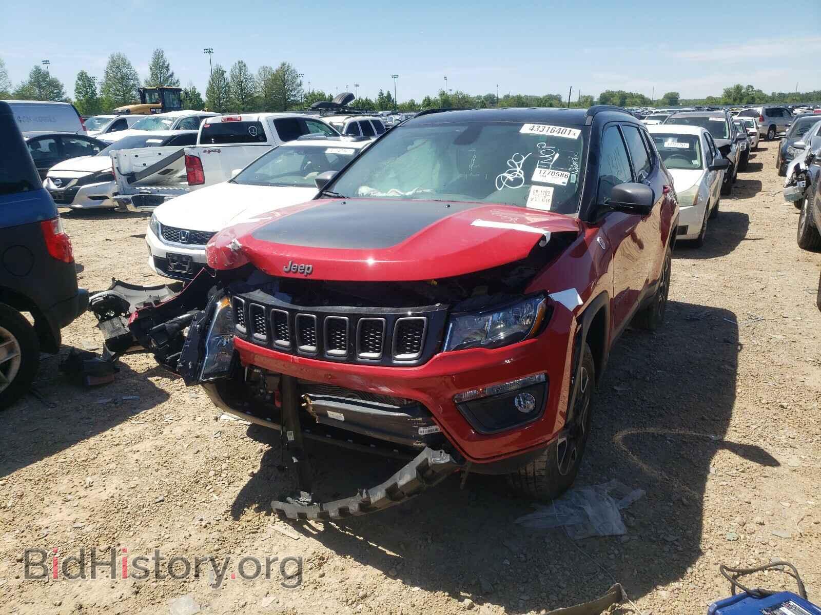 2020 JEEP COMPASS - VIN: 3C4NJDDB8LT208186 - Фото 2
