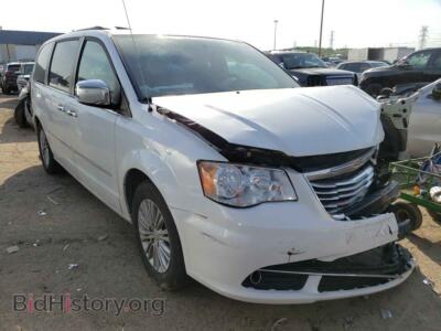 2016 Chrysler MINIVAN Town & COU, белый — VIN 2C4RC1CG5GR167273, Copart