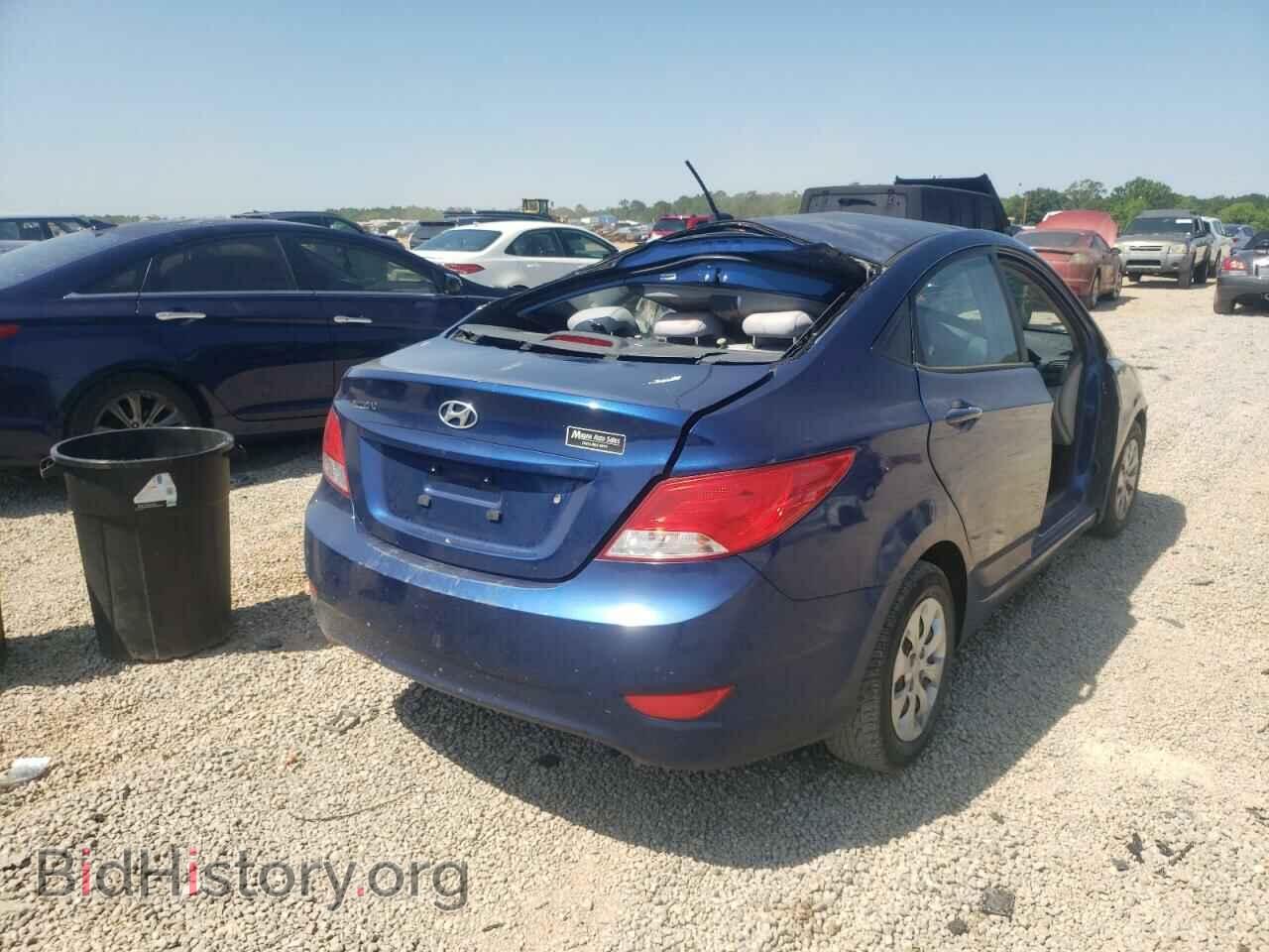 2015 HYUNDAI ACCENT - VIN: KMHCT4AE1FU802088 - Фото 4