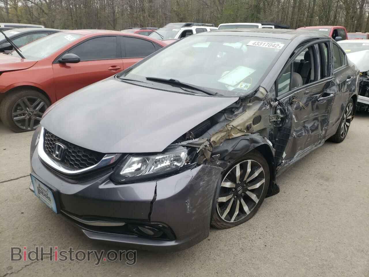 2015 HONDA CIVIC - VIN: 2HGFB2F93FH538722 - Photo 2