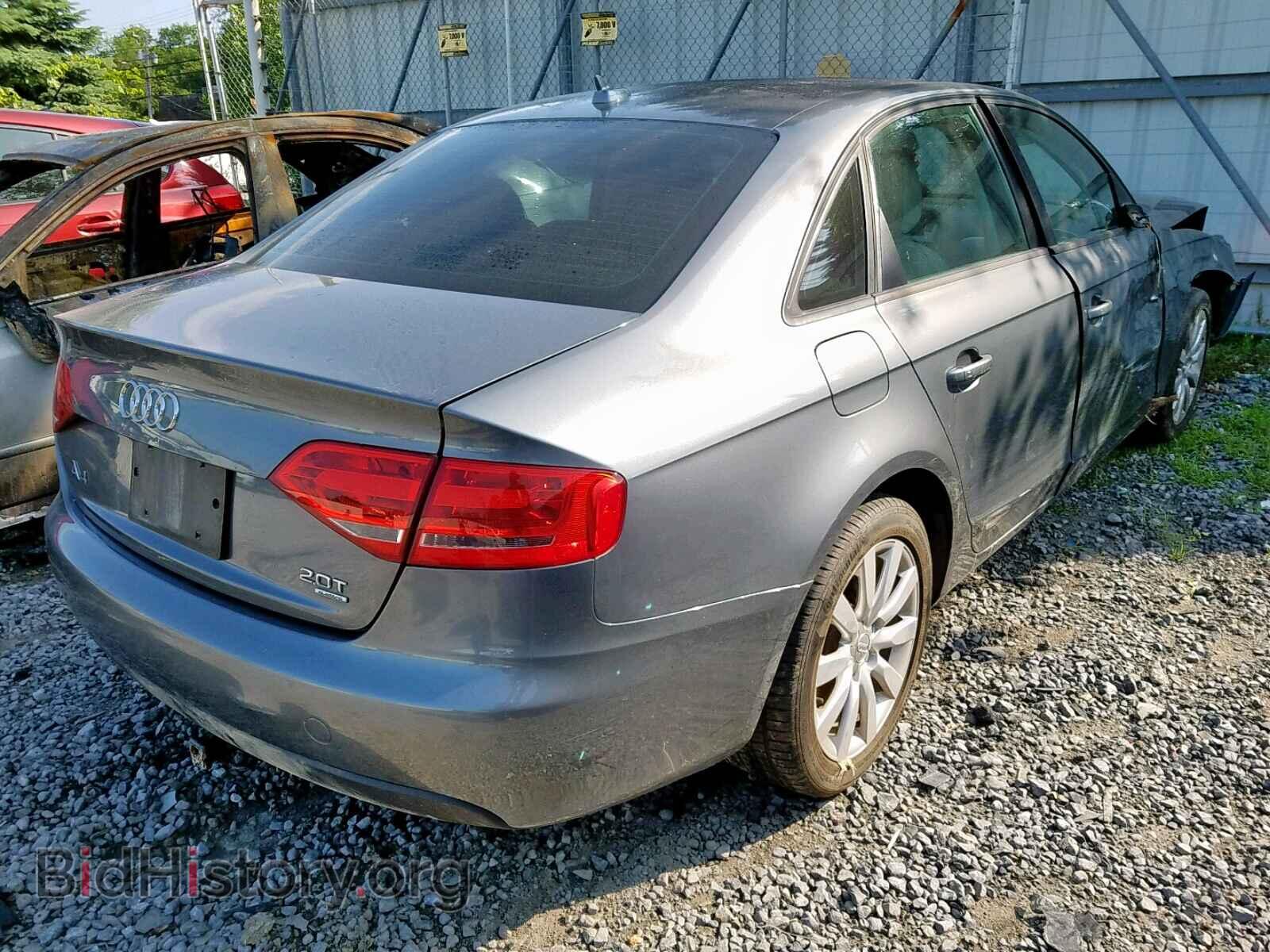 2012 AUDI A4 - VIN: WAUBFAFL0CA112422 - Photo 4