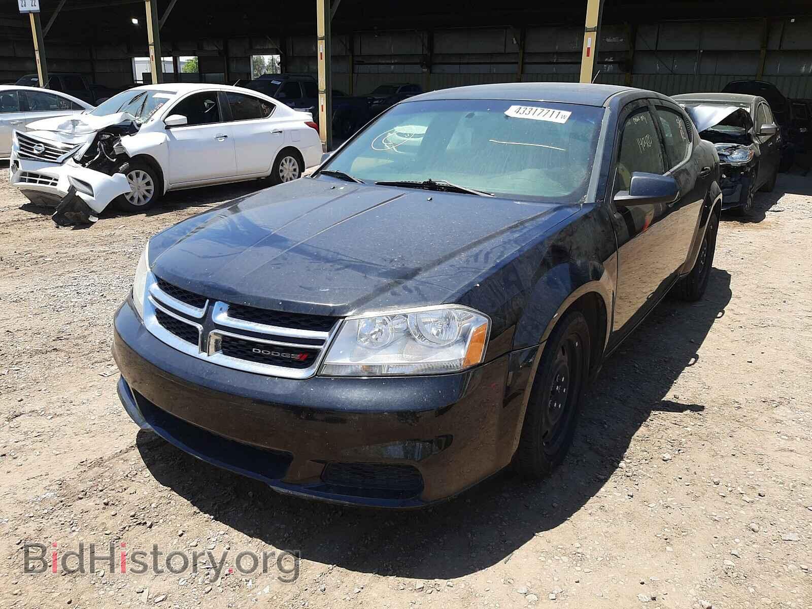 2014 DODGE AVENGER - VIN: 1C3CDZAB1EN220140 - Фото 2