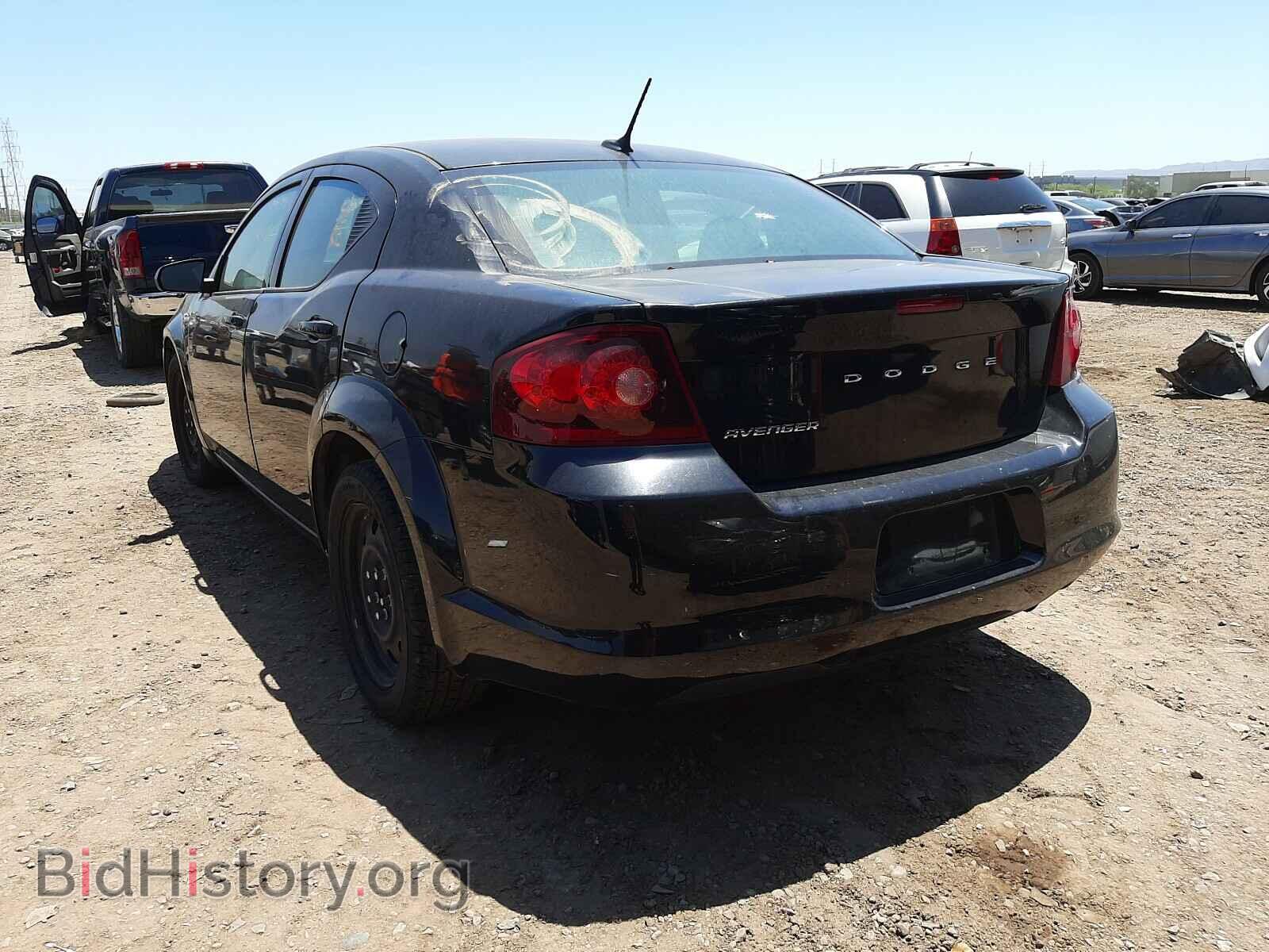 2014 DODGE AVENGER - VIN: 1C3CDZAB1EN220140 - Фото 3