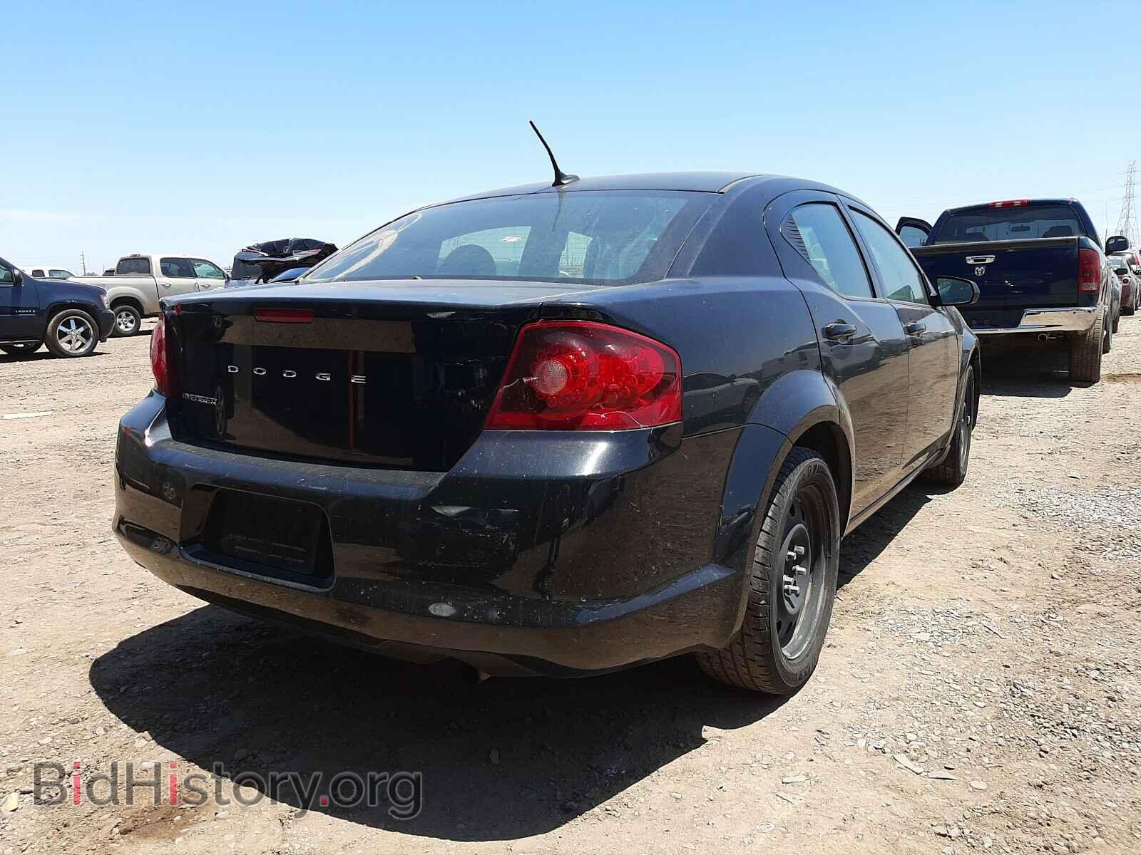 2014 DODGE AVENGER - VIN: 1C3CDZAB1EN220140 - Фото 4
