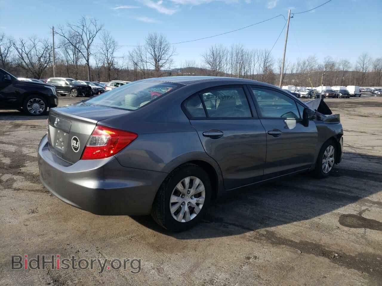 2012 HONDA CIVIC - VIN: 19XFB2F55CE346656 - Фото 3
