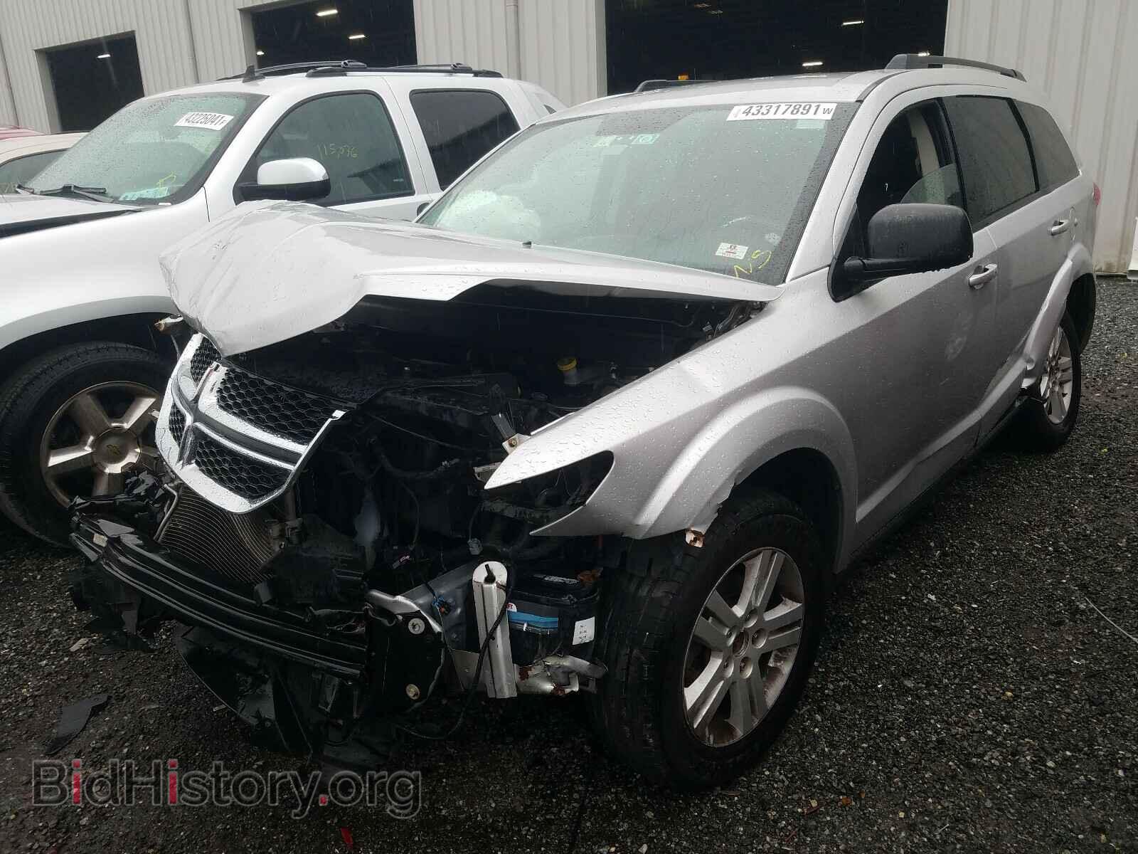 2012 DODGE JOURNEY - VIN: 3C4PDCAB6CT260706 - Фото 2