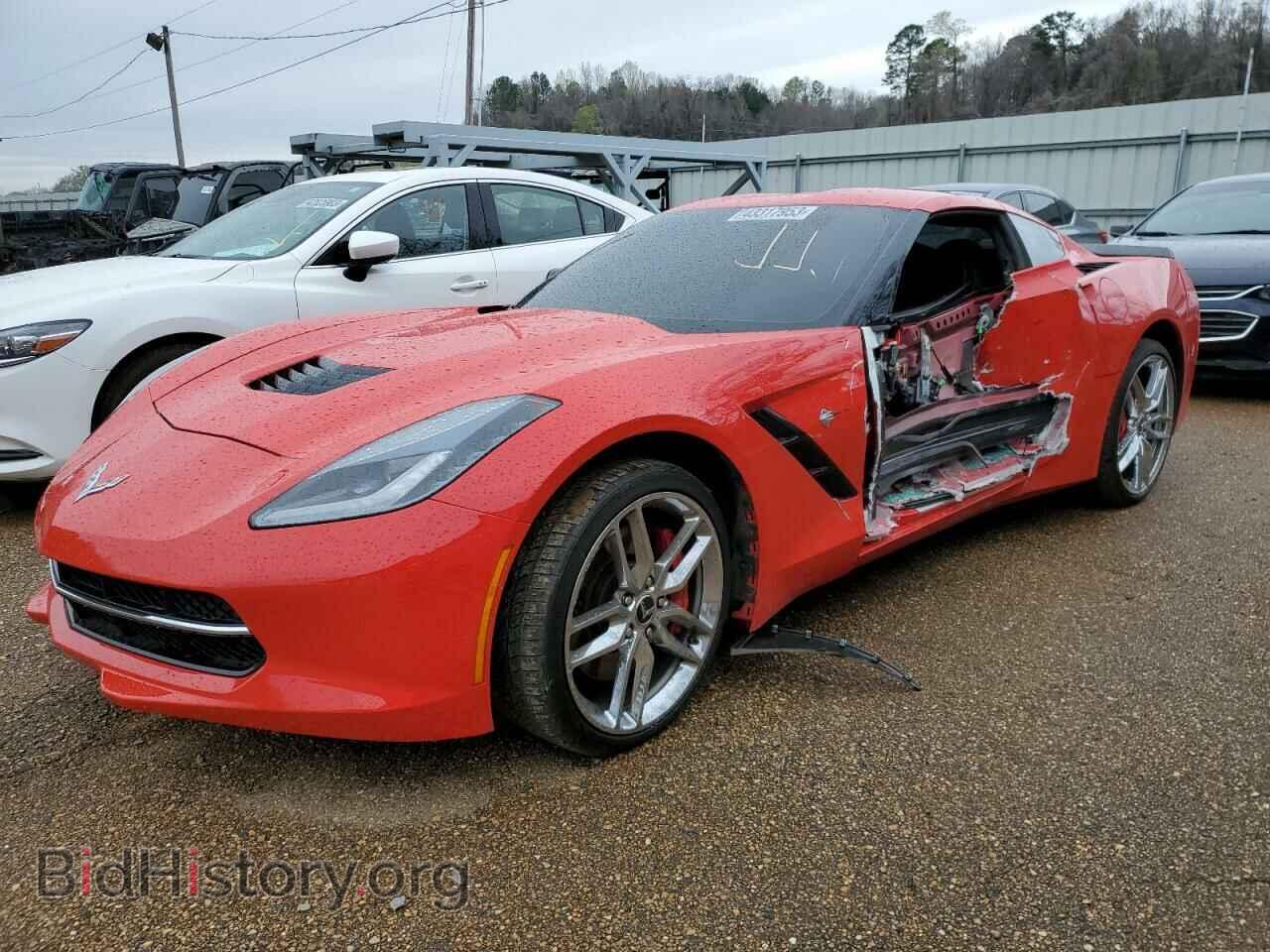 Photo 1G1YM2D71E5111184 - CHEVROLET CORVETTE 2014
