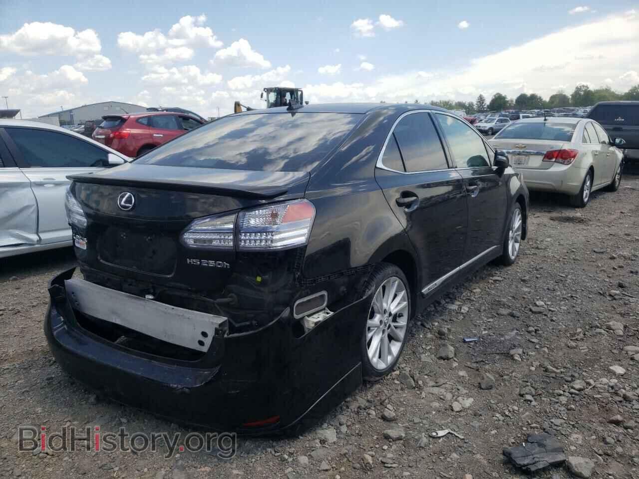 2010 LEXUS HS - VIN: JTHBB1BA8A2038241 - Фото 4