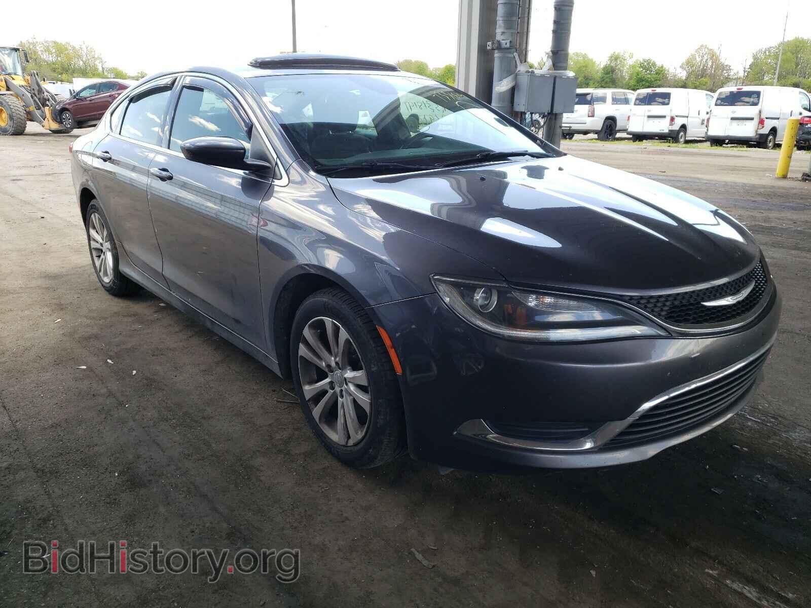 Фотография 1C3CCCABXFN539229 - CHRYSLER 200 2015