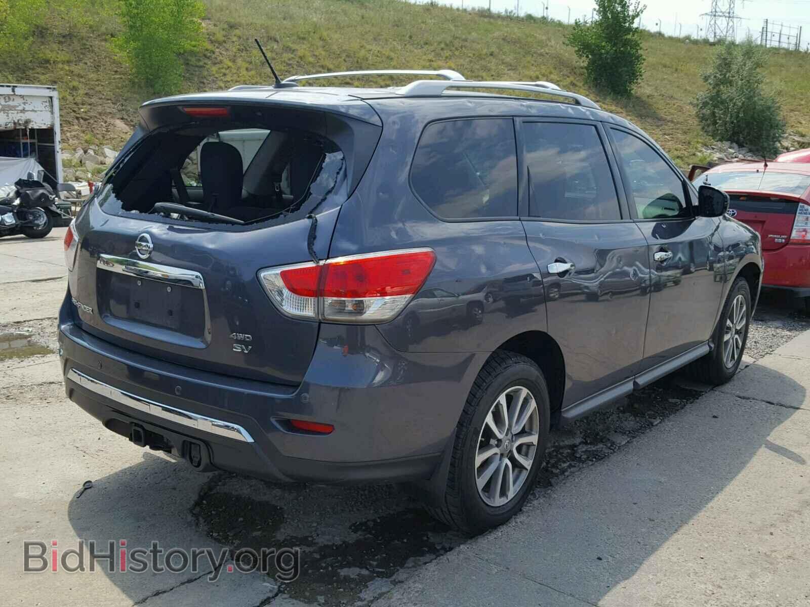 2014 NISSAN PATHFINDER - VIN: 5N1AR2MM9EC604523 - Фото 4
