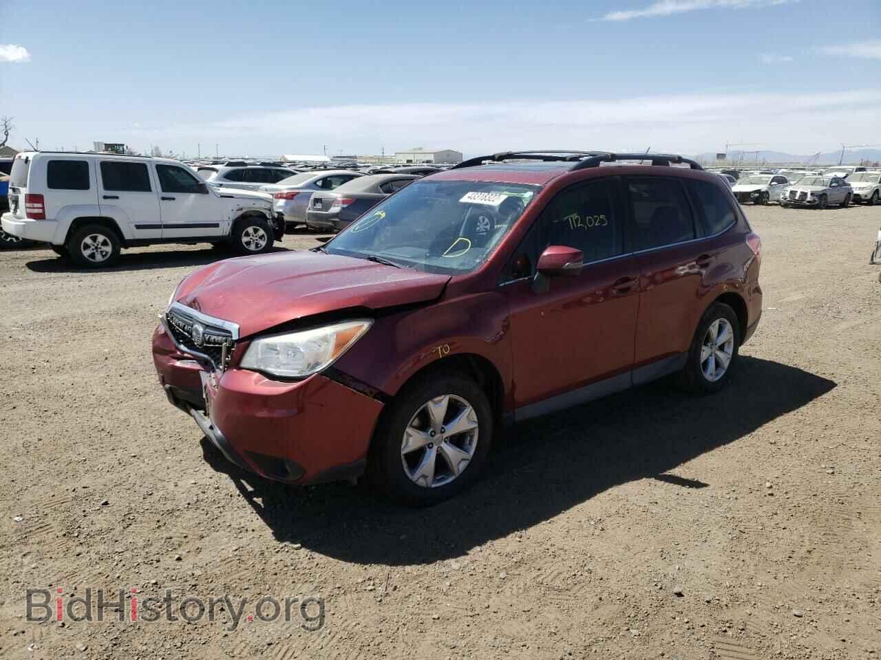 2014 SUBARU FORESTER - VIN: JF2SJAMC8EH424052 - Фото 2