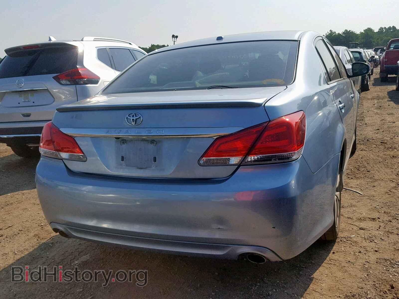 2011 TOYOTA AVALON - VIN: 4T1BK3DB6BU423897 - Фото 4