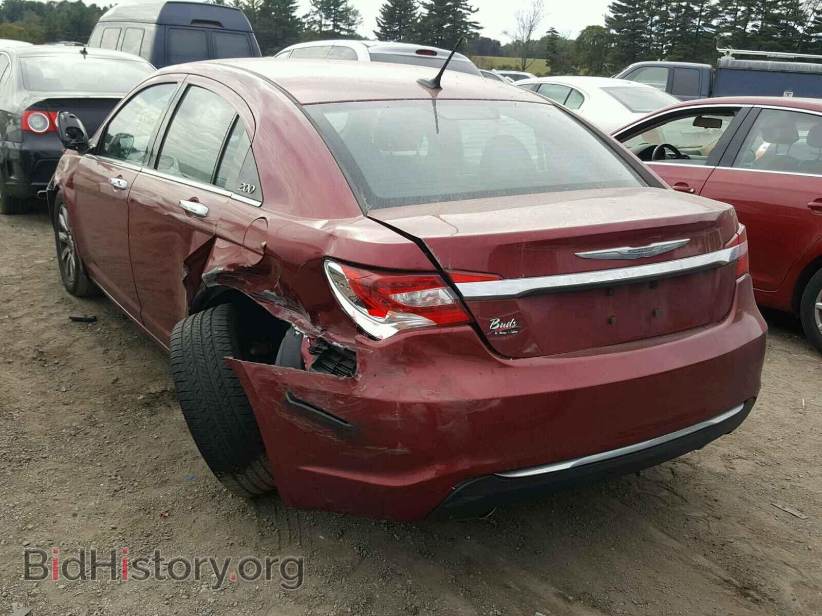 2013 CHRYSLER 200 - VIN: 1C3CCBCG0DN711896 - Фото 3