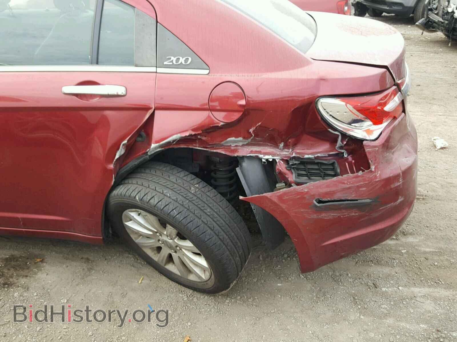 2013 CHRYSLER 200 - VIN: 1C3CCBCG0DN711896 - Фото 9