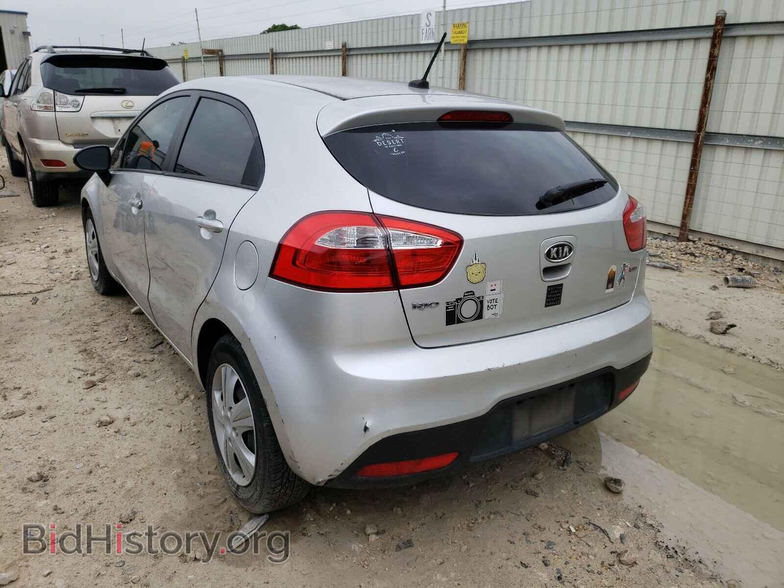 2012 KIA RIO - VIN: KNADM5A31C6094450 - Фото 3