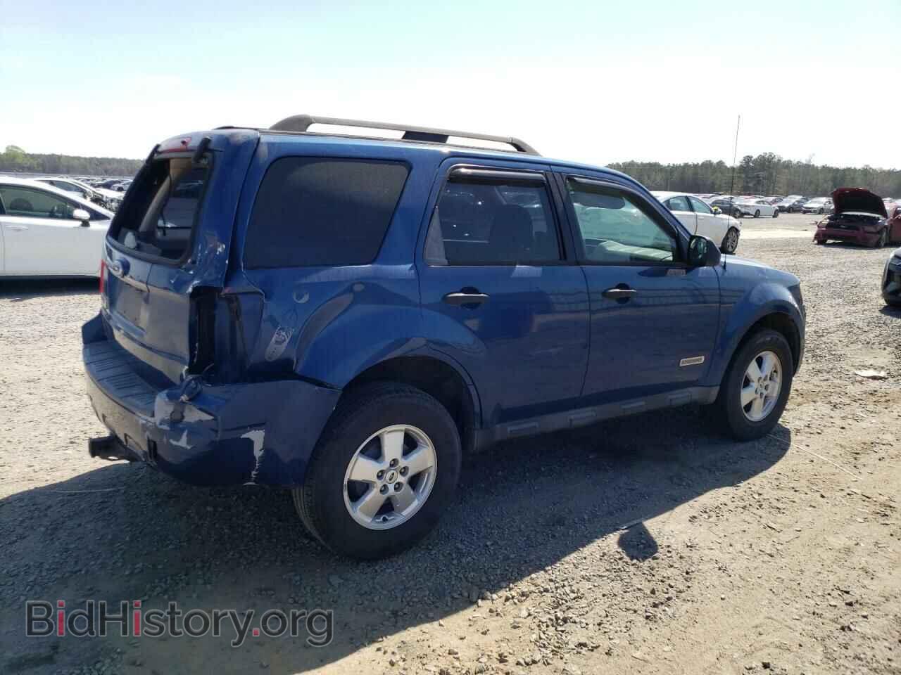 2008 FORD ESCAPE - VIN: 1FMCU02ZX8KD77475 - Фото 3