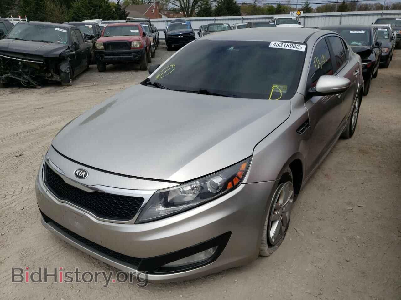 2013 KIA OPTIMA - VIN: KNAGM4A76D5380487 - Фото 2