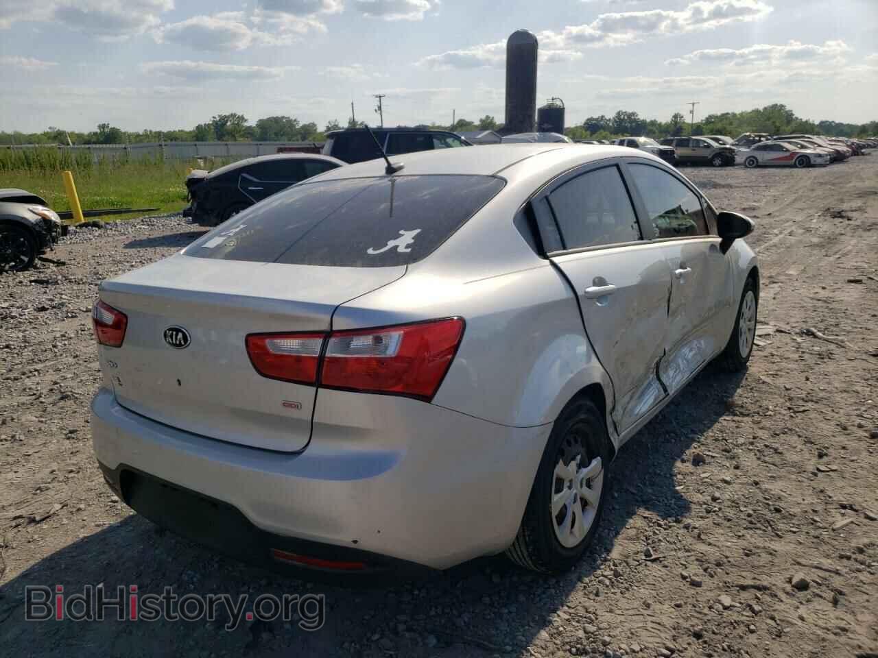 2013 KIA RIO - VIN: KNADM4A33D6196926 - Фото 4