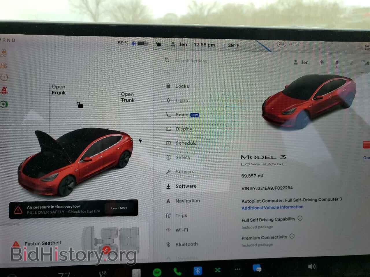 2018 TESLA MODEL 3 - VIN: 5YJ3E1EA9JF022264 - Photo 9