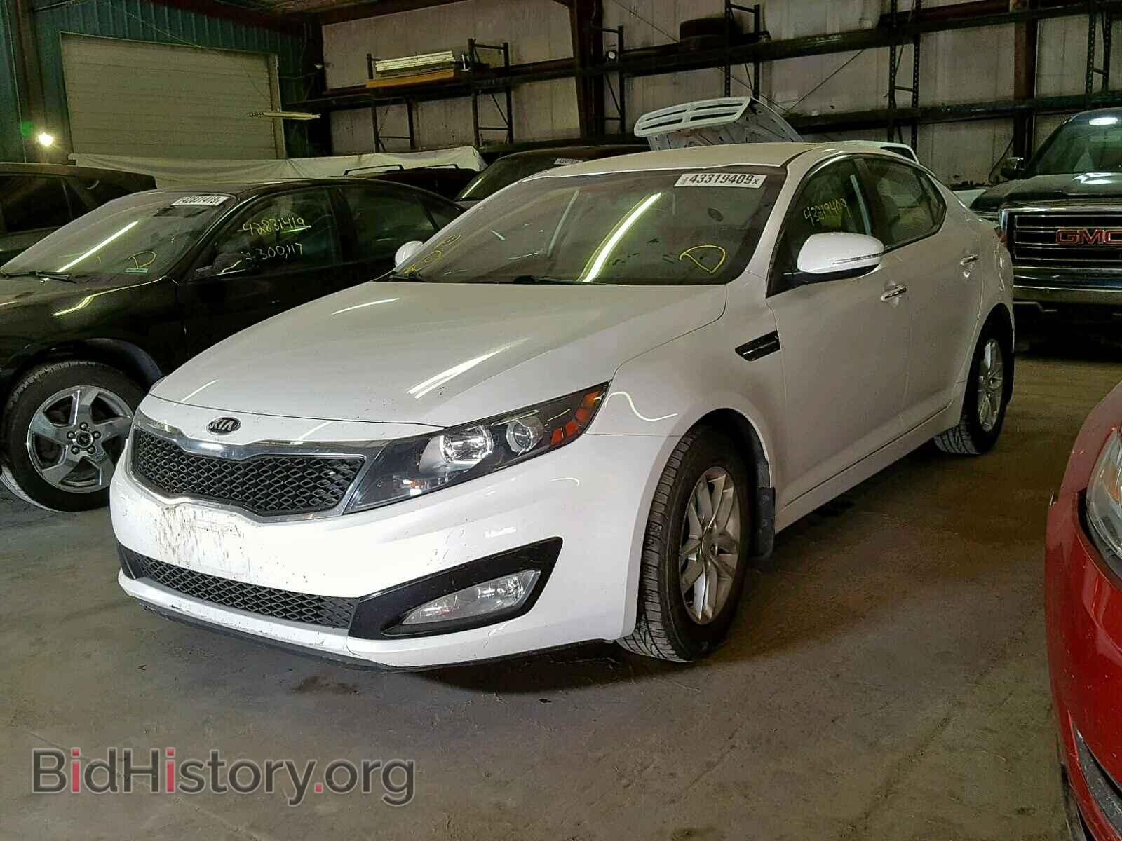 2013 KIA OPTIMA LX - VIN: KNAGM4A71D5439770 - Фото 2