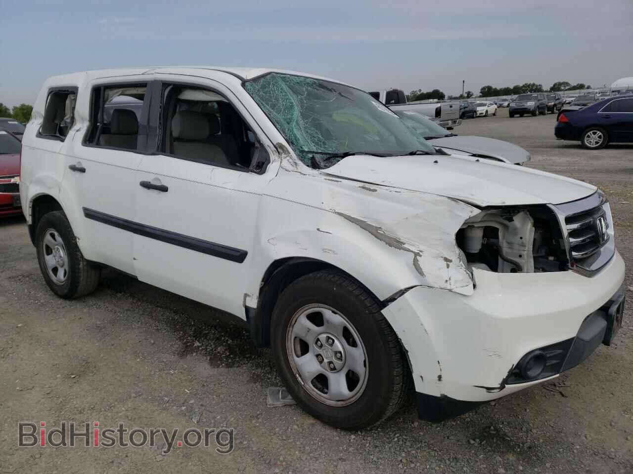 Photo 5FNYF3H23DB043375 - HONDA PILOT 2013