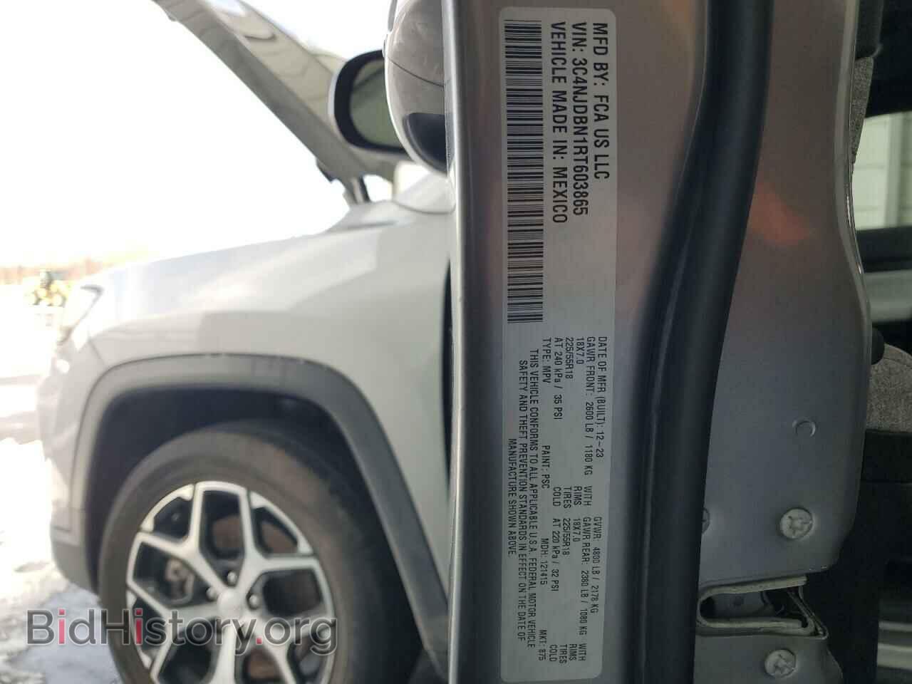 2024 JEEP COMPASS - VIN: 3C4NJDBN1RT603865 - Фото 13