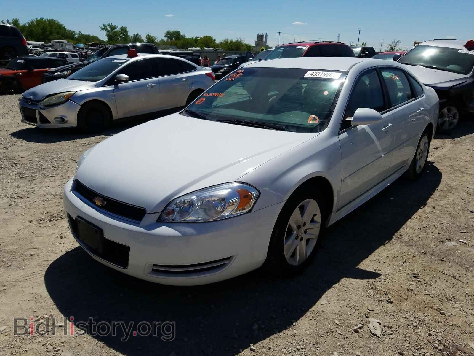 2011 CHEVROLET IMPALA - VIN: 2G1WF5EK5B1307695 - Фото 2