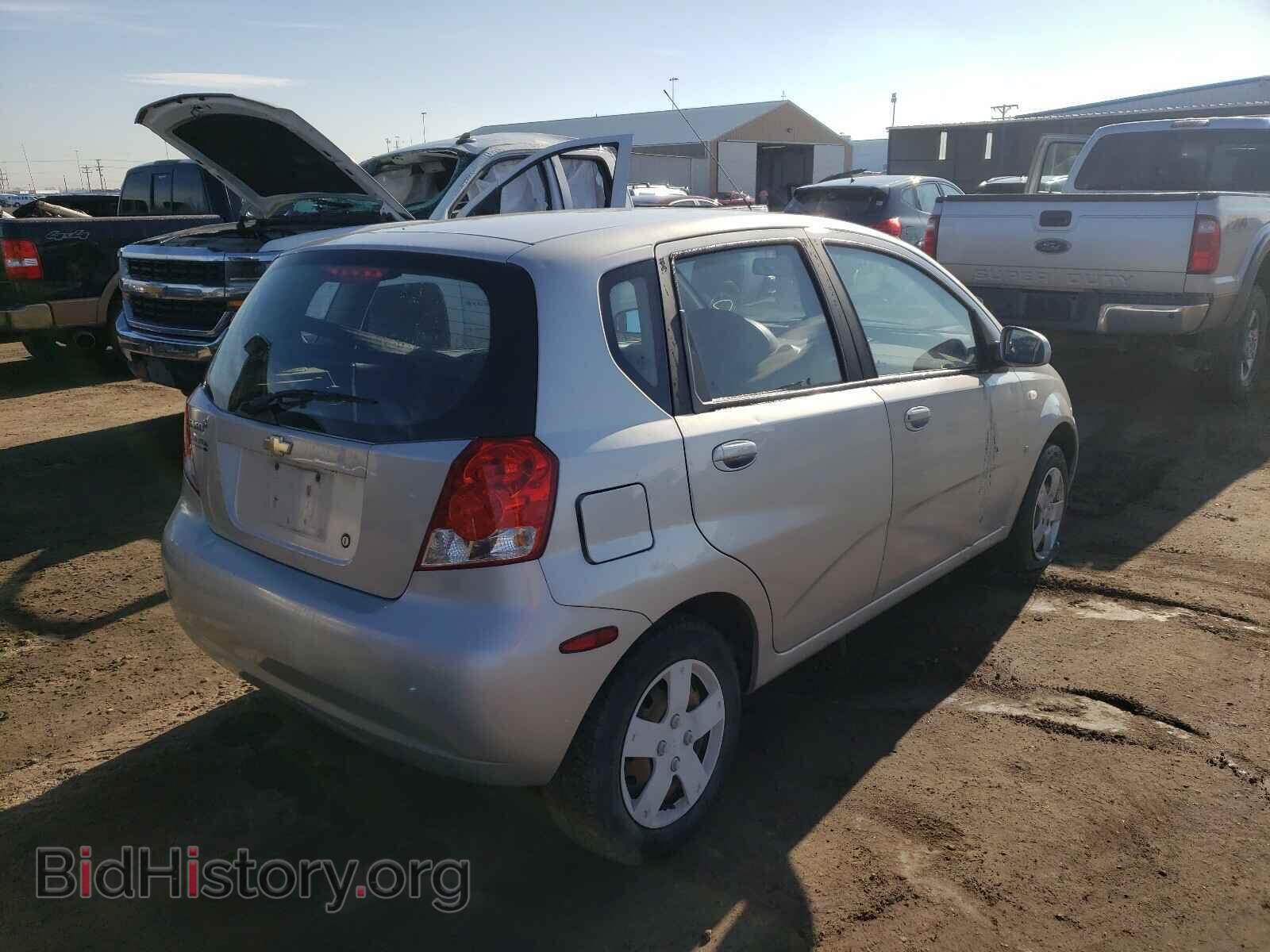 2007 CHEVROLET AVEO - VIN: KL1TD66657B763959 - Фото 4