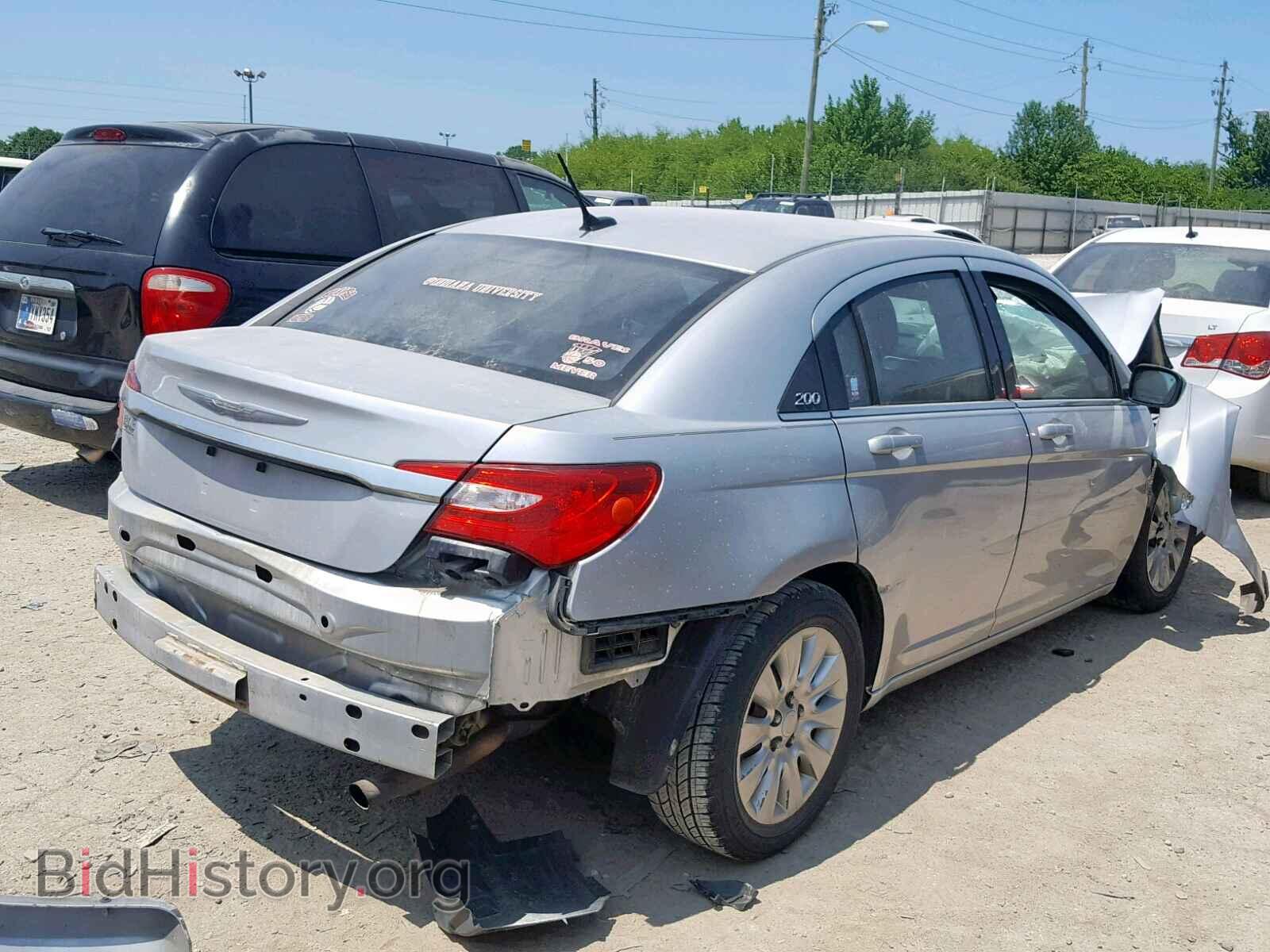 2012 CHRYSLER 200 - VIN: 1C3CCBAB5CN223128 - Фото 4