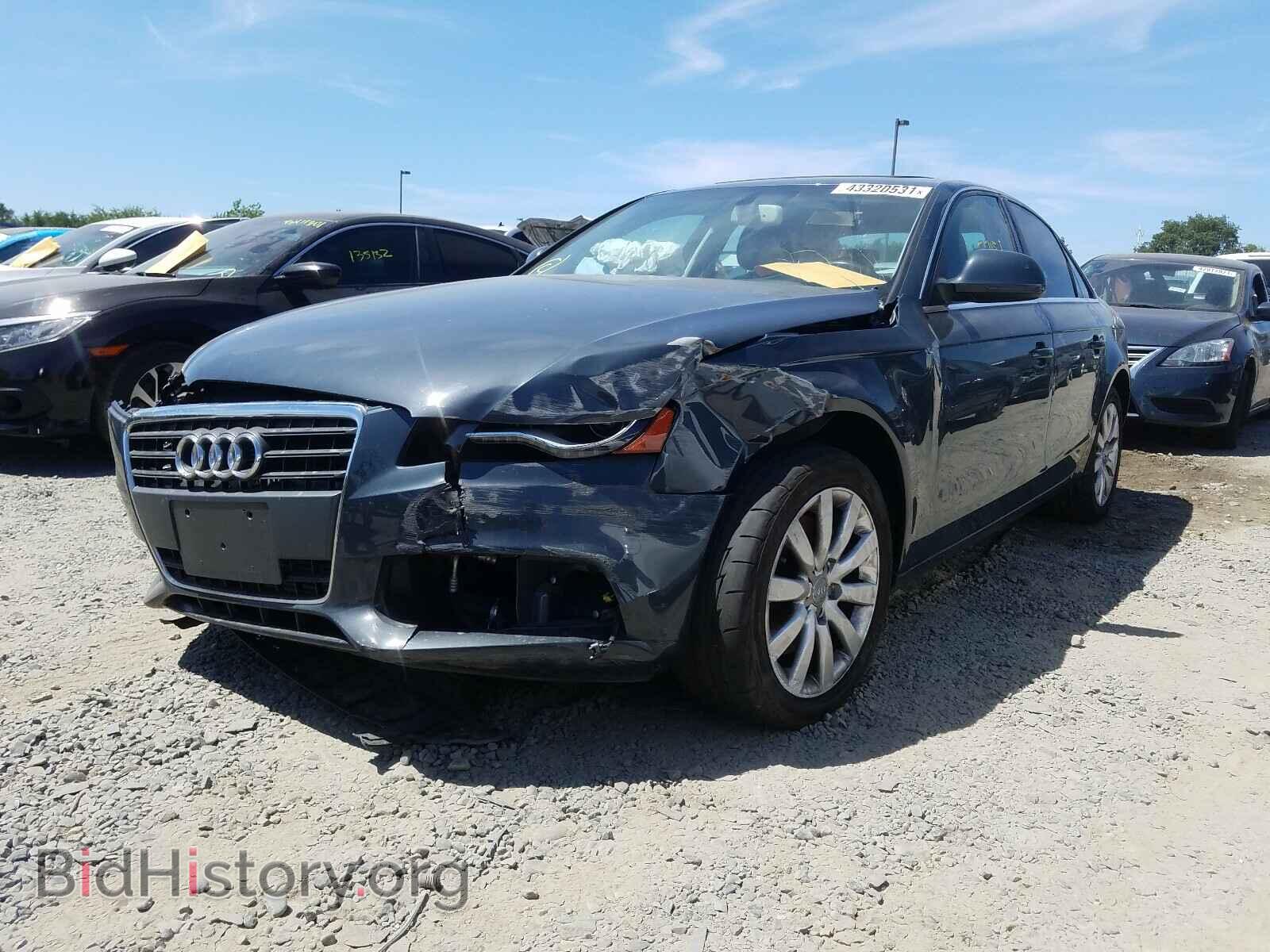2009 AUDI A4 - VIN: WAUCF78K59N046978 - Фото 2