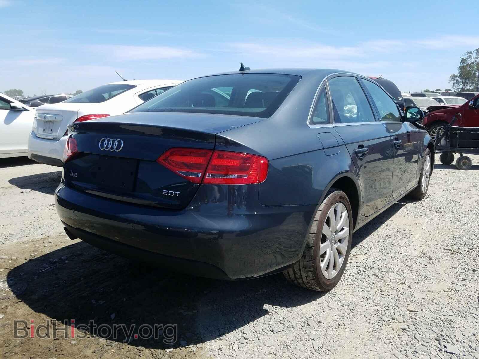 2009 AUDI A4 - VIN: WAUCF78K59N046978 - Фото 4