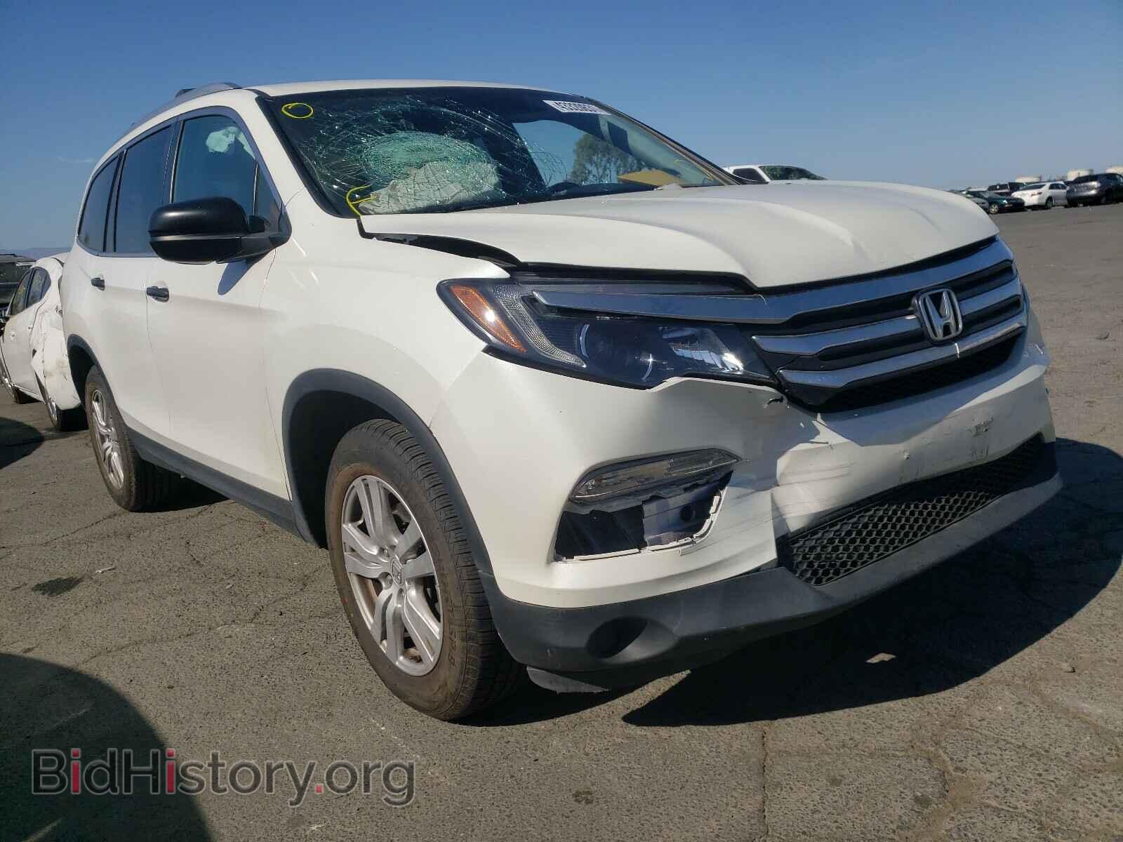 Photo 5FNYF5H1XHB020376 - HONDA PILOT 2017