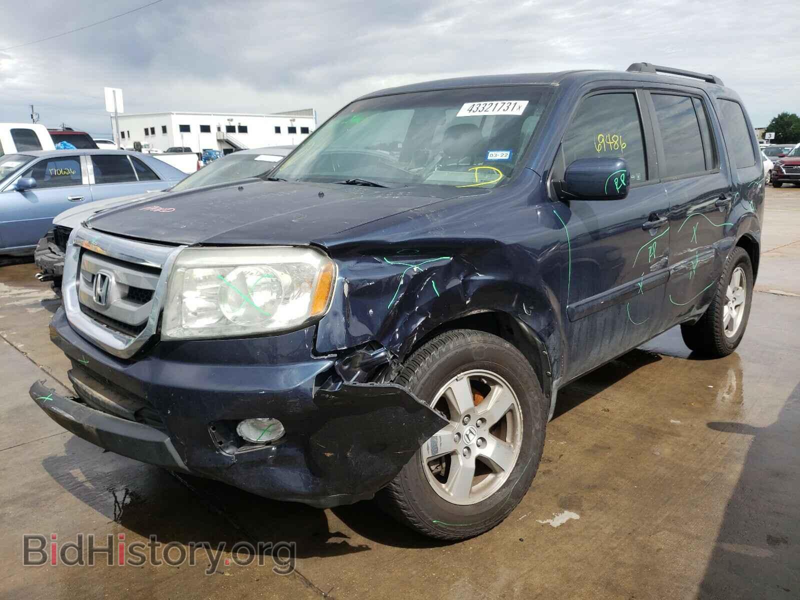 2011 HONDA PILOT - VIN: 5FNYF3H72BB042095 - Фото 2