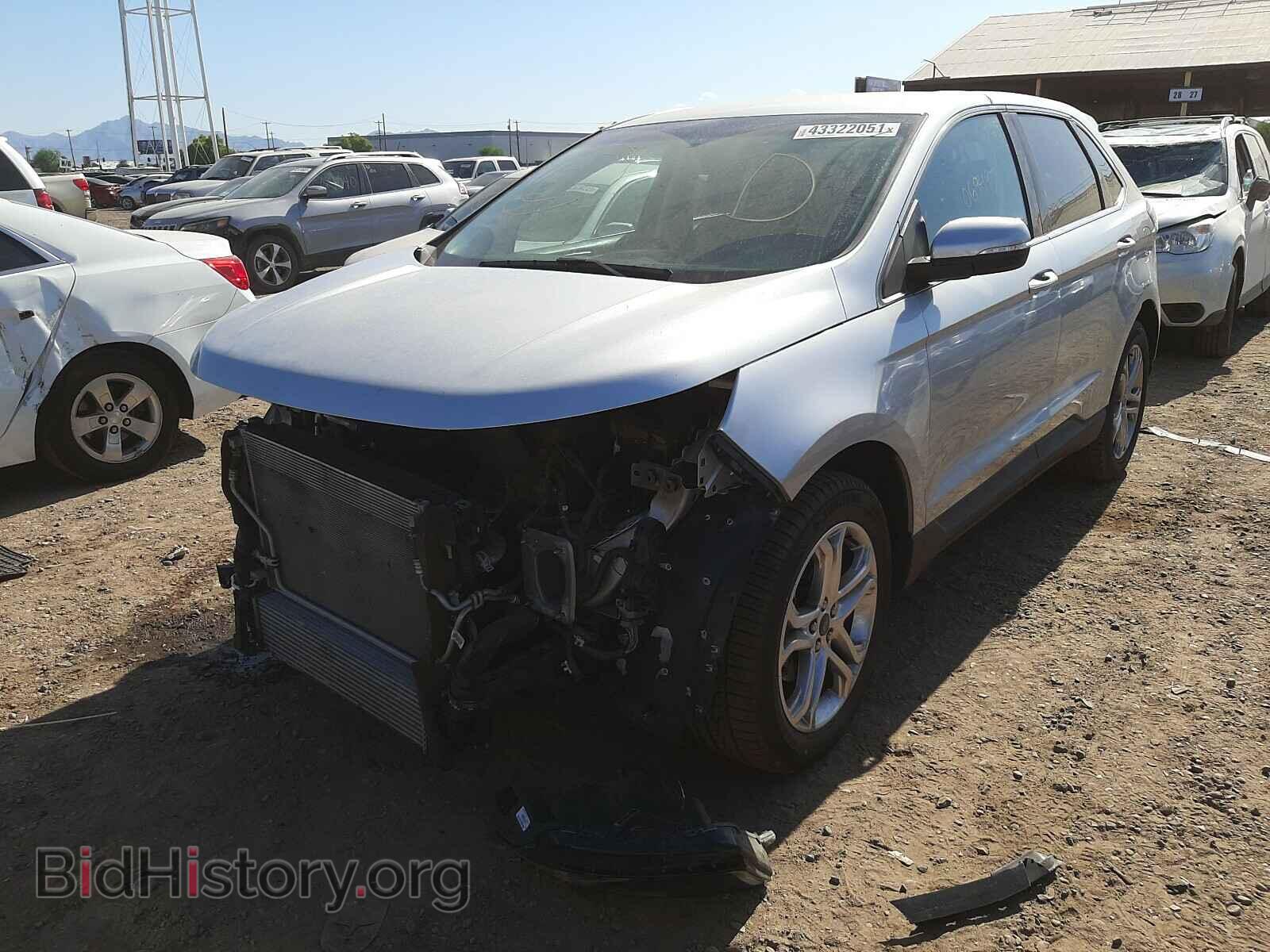 2018 FORD EDGE - VIN: 2FMPK3K9XJBB20373 - Фото 2