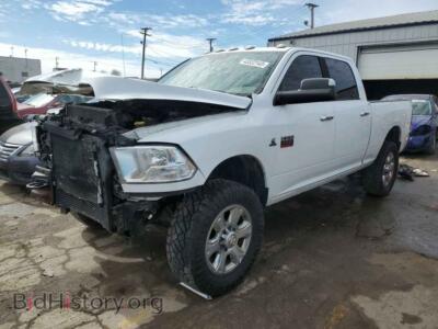 2012 Dodge RAM 2500 RAM 2500 S, белый — VIN 3C6UD5DLXCG308985, Copart