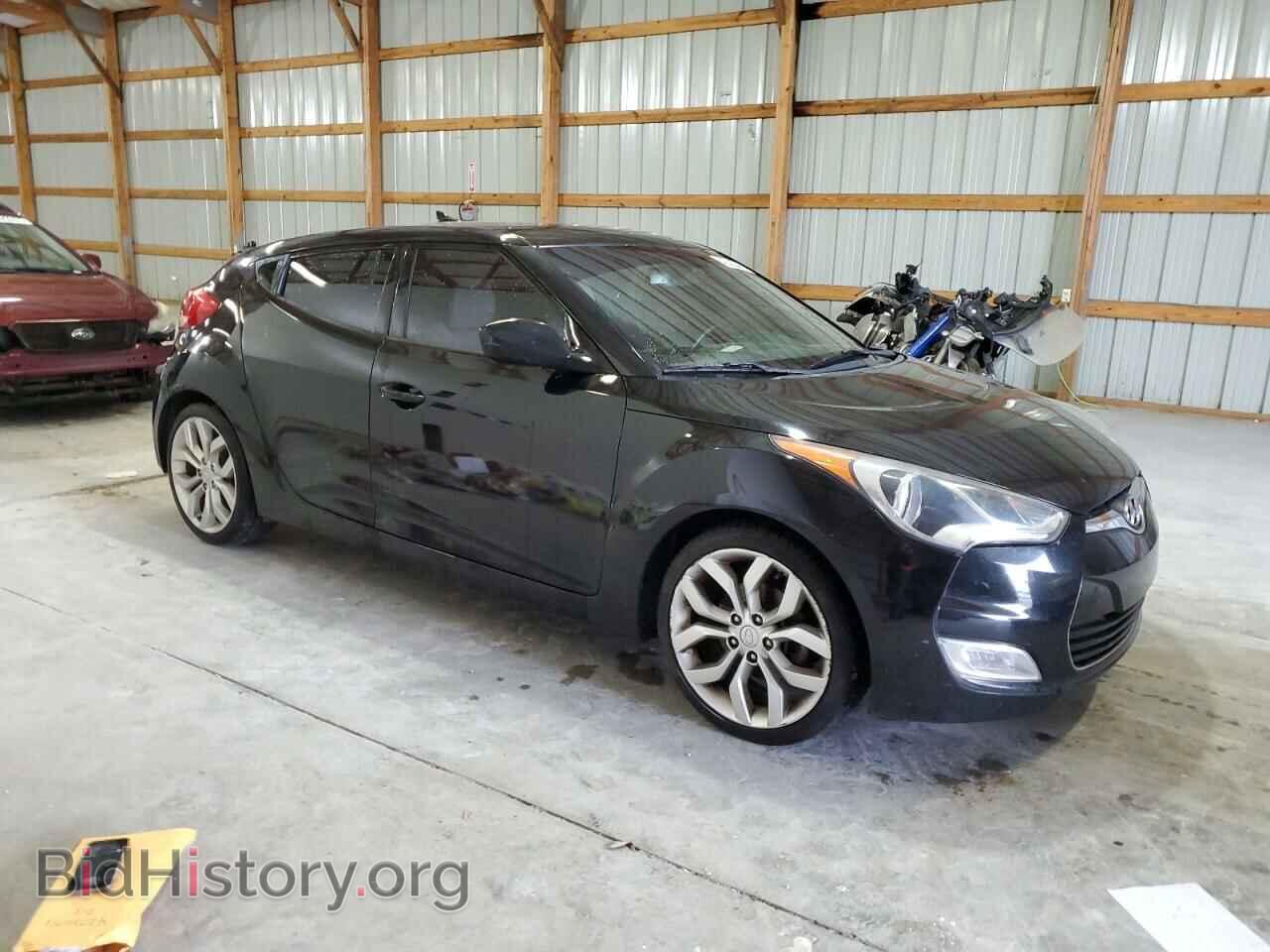 2013 HYUNDAI VELOSTER - VIN: KMHTC6AD5DU096470 - Фото 4