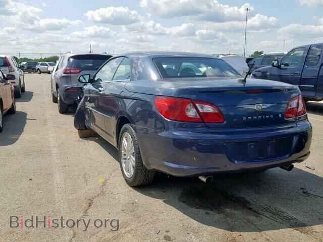 2008 CHRYSLER SEBRING - VIN: 1C3LC65M68N637058 - Фото 3