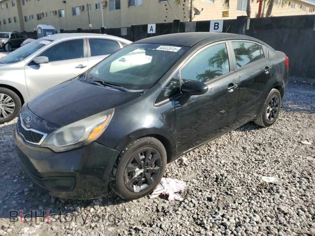 Фотография KNADN4A33E6385445 - KIA RIO 2014