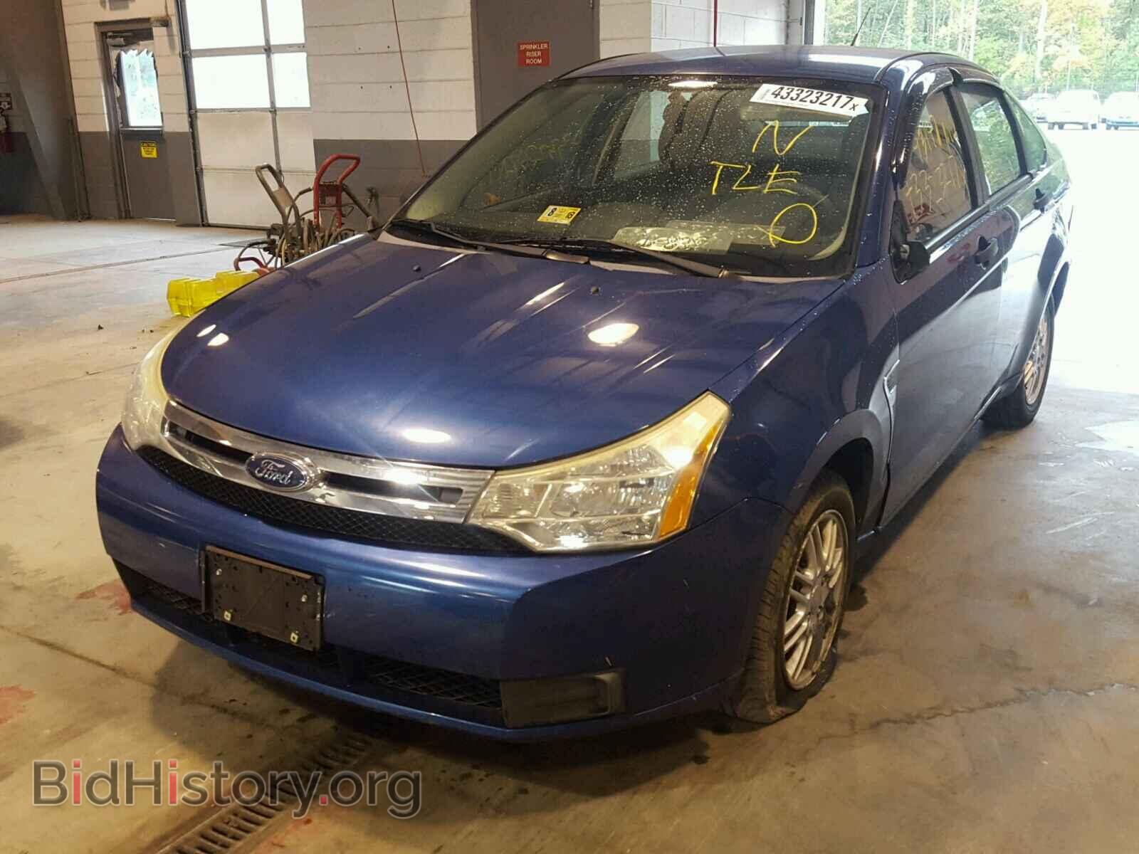 2008 FORD FOCUS - VIN: 1FAHP35N98W110371 - Фото 2