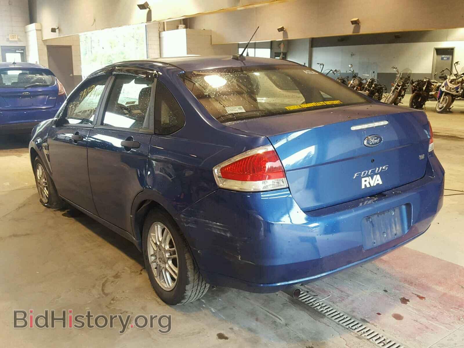 2008 FORD FOCUS - VIN: 1FAHP35N98W110371 - Фото 3