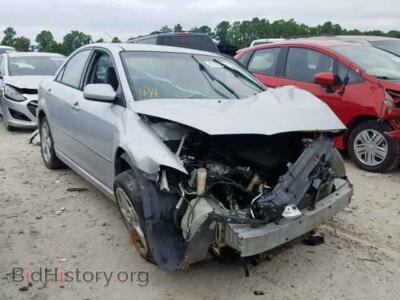 2007 Mazda 6 6 I, серебристый — VIN 1YVHP80C875M31975, Copart