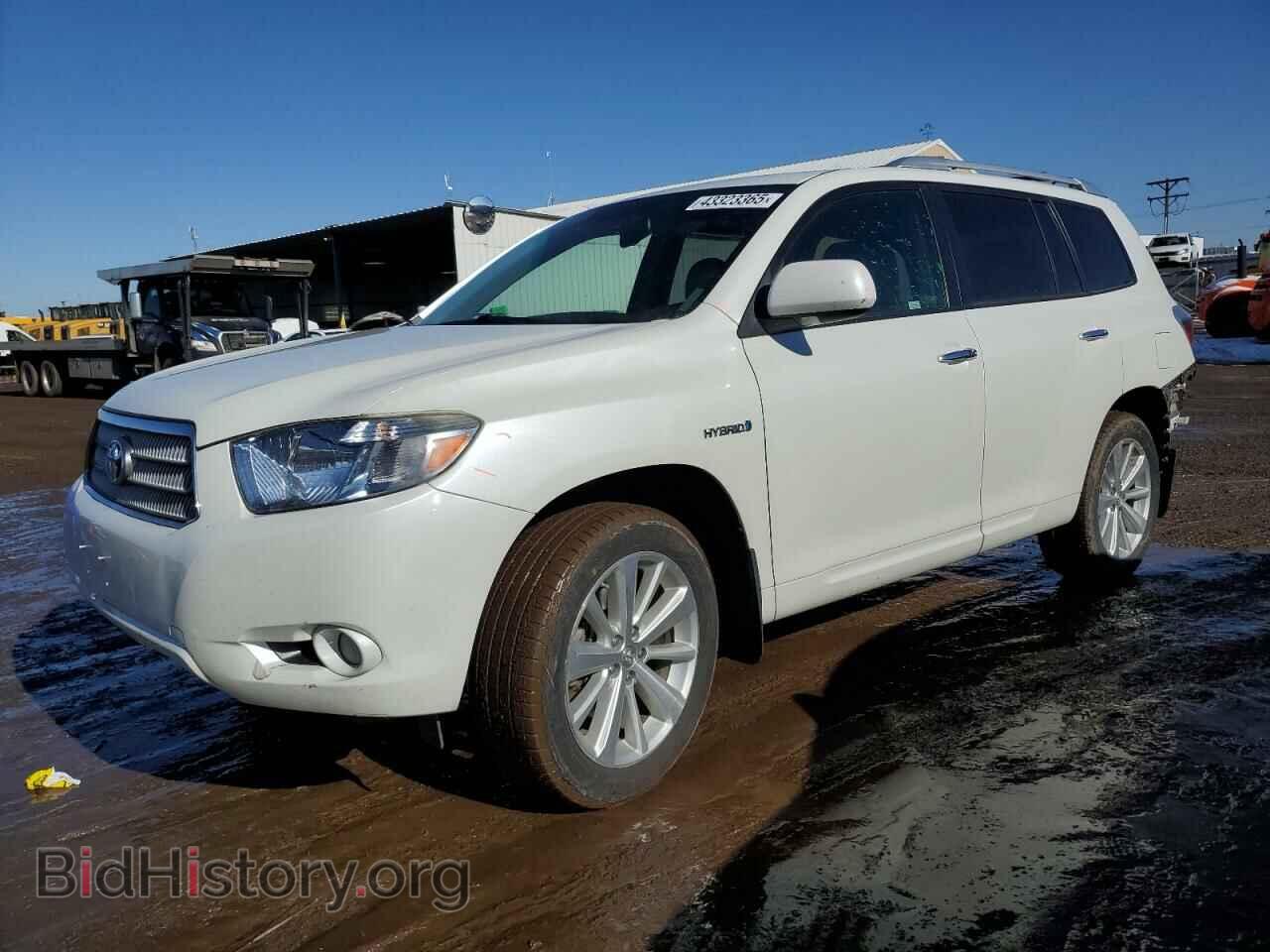 Photo JTEJW3EH1A2047123 - TOYOTA HIGHLANDER 2010