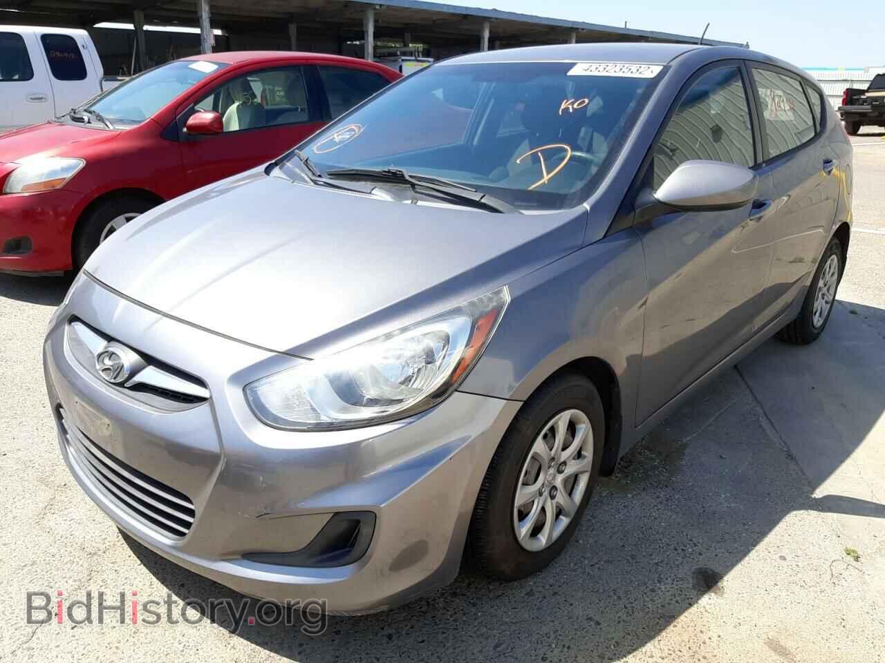 2013 HYUNDAI ACCENT - VIN: KMHCT5AE7DU131948 - Фото 2