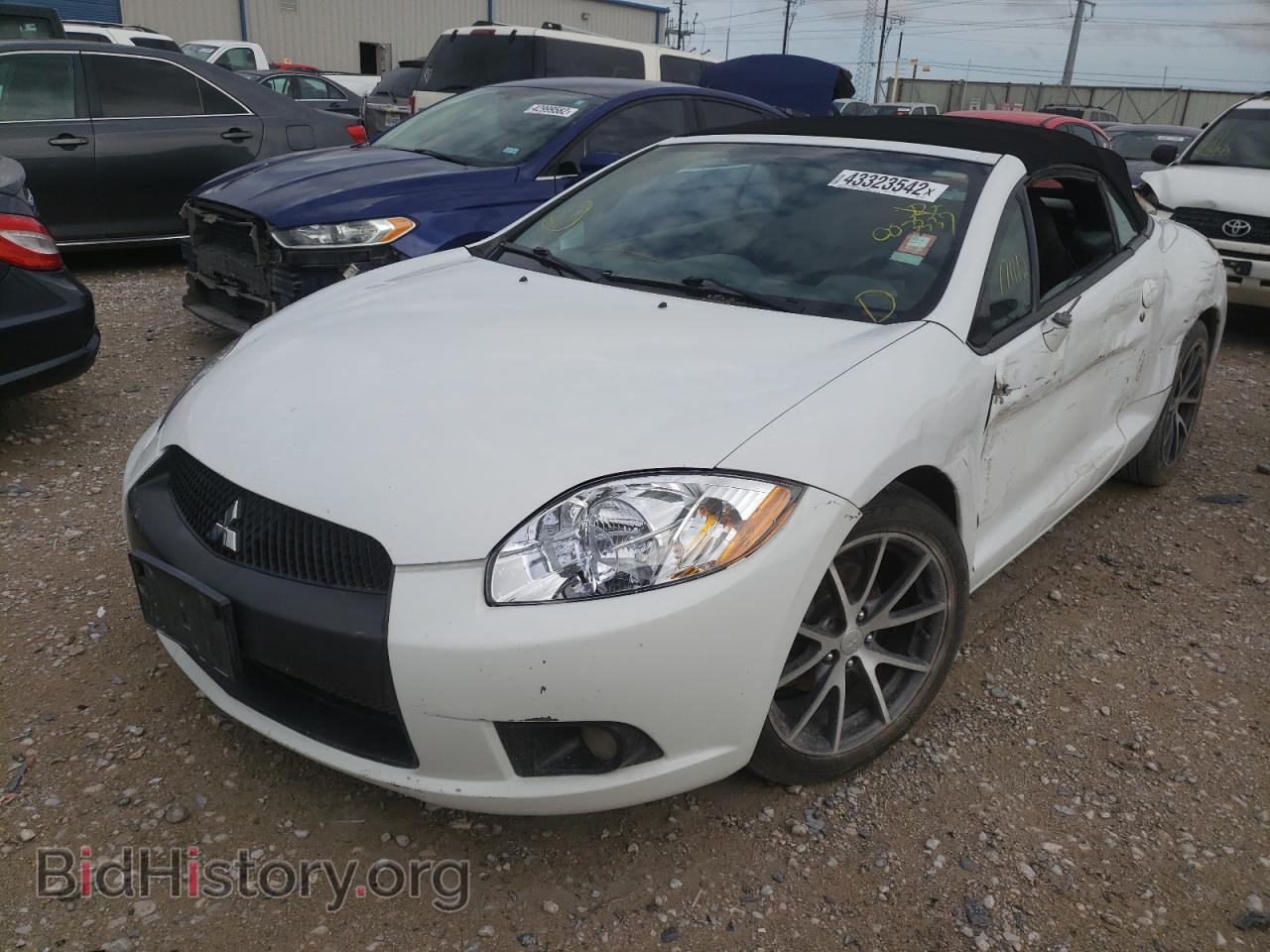 2012 MITSUBISHI ECLIPSE - VIN: 4A37L2EF0CE003337 - Фото 2