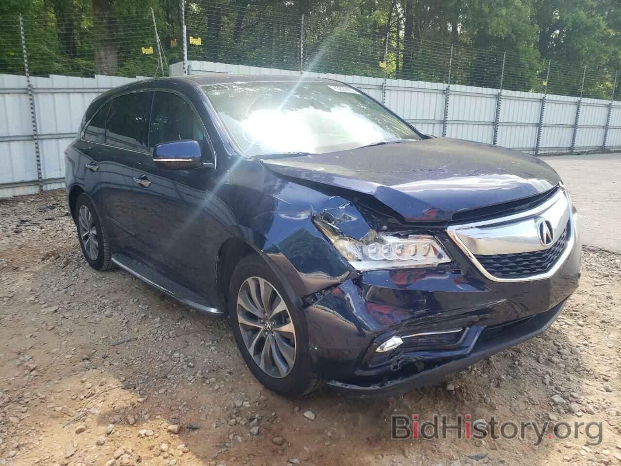 Фотография 5FRYD3H47GB021518 - ACURA MDX 2016