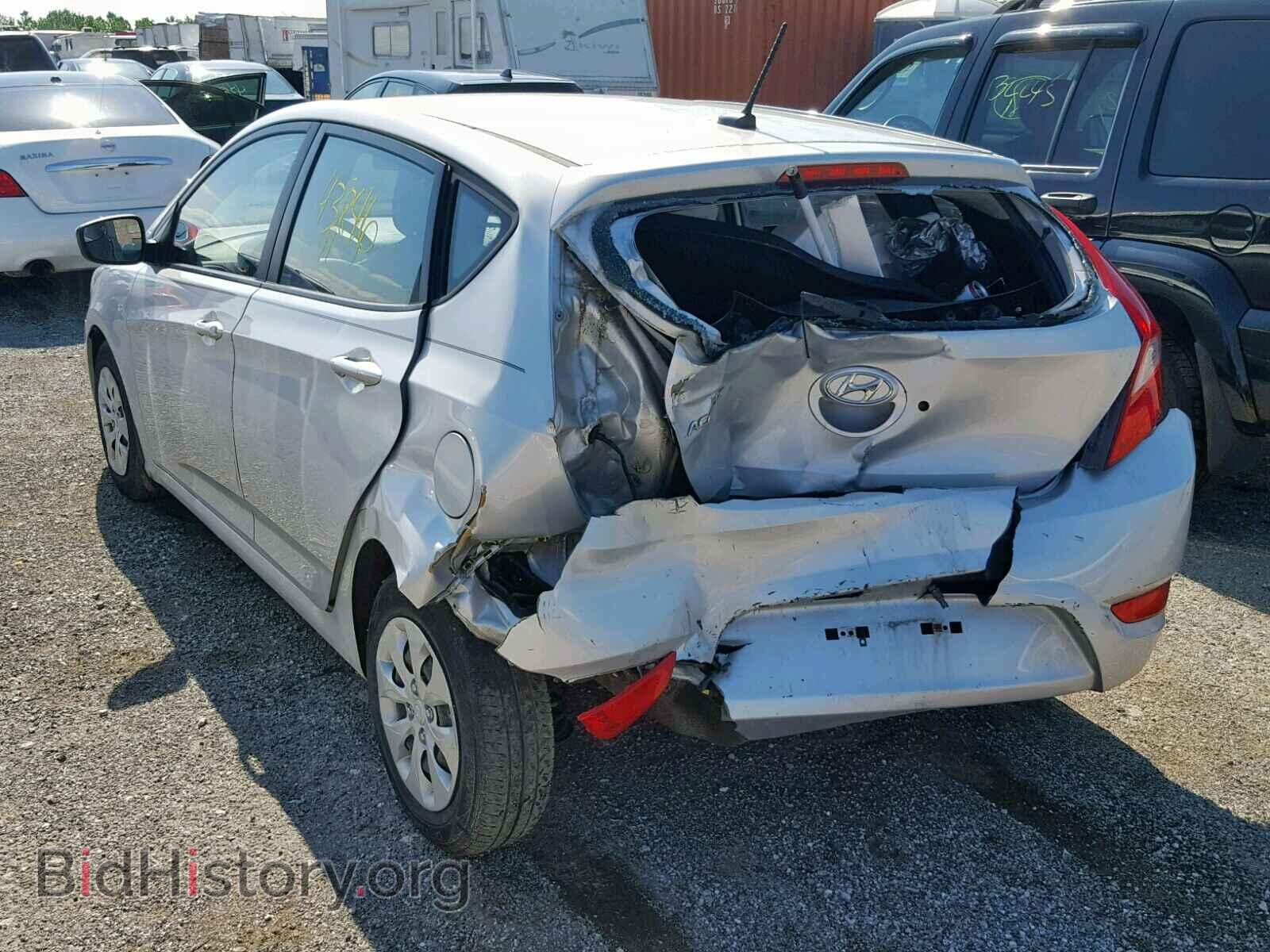 2015 HYUNDAI ACCENT - VIN: KMHCT5AE8FU199663 - Фото 3