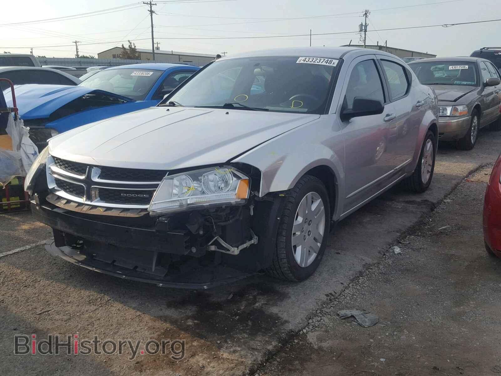 2011 DODGE AVENGER - VIN: 1B3BD4FB9BN586802 - Фото 2